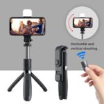 LED Light Wirless Bluetooth Selfie Stick - Image 3